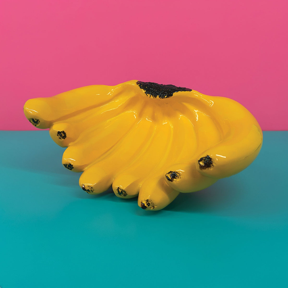 Urban Attitude Banana Resin Fruit Bowl (Tropical Centrepiece)