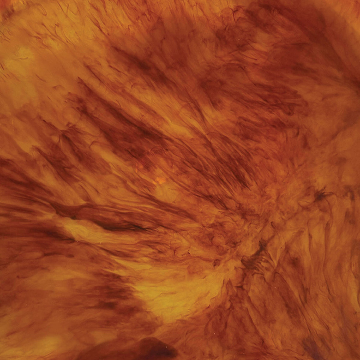 Urban Attitude GAB Extra Large Decorative Resin Bowl - Burnt Amber (59.5cm W x 12.5cm H)