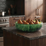 Urban Attitude GAB Extra Large Decorative Resin Bowl - Sage Mist (59.5cm W x 12.5cm H)