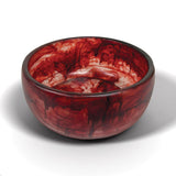Urban Attitude INDI Medium Decorative Resin Bowl - Berry Red (26cm W x 12cm H)