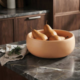 Urban Attitude INDI Medium Decorative Resin Bowl - Stone Ivory (26cm W x 12cm H)