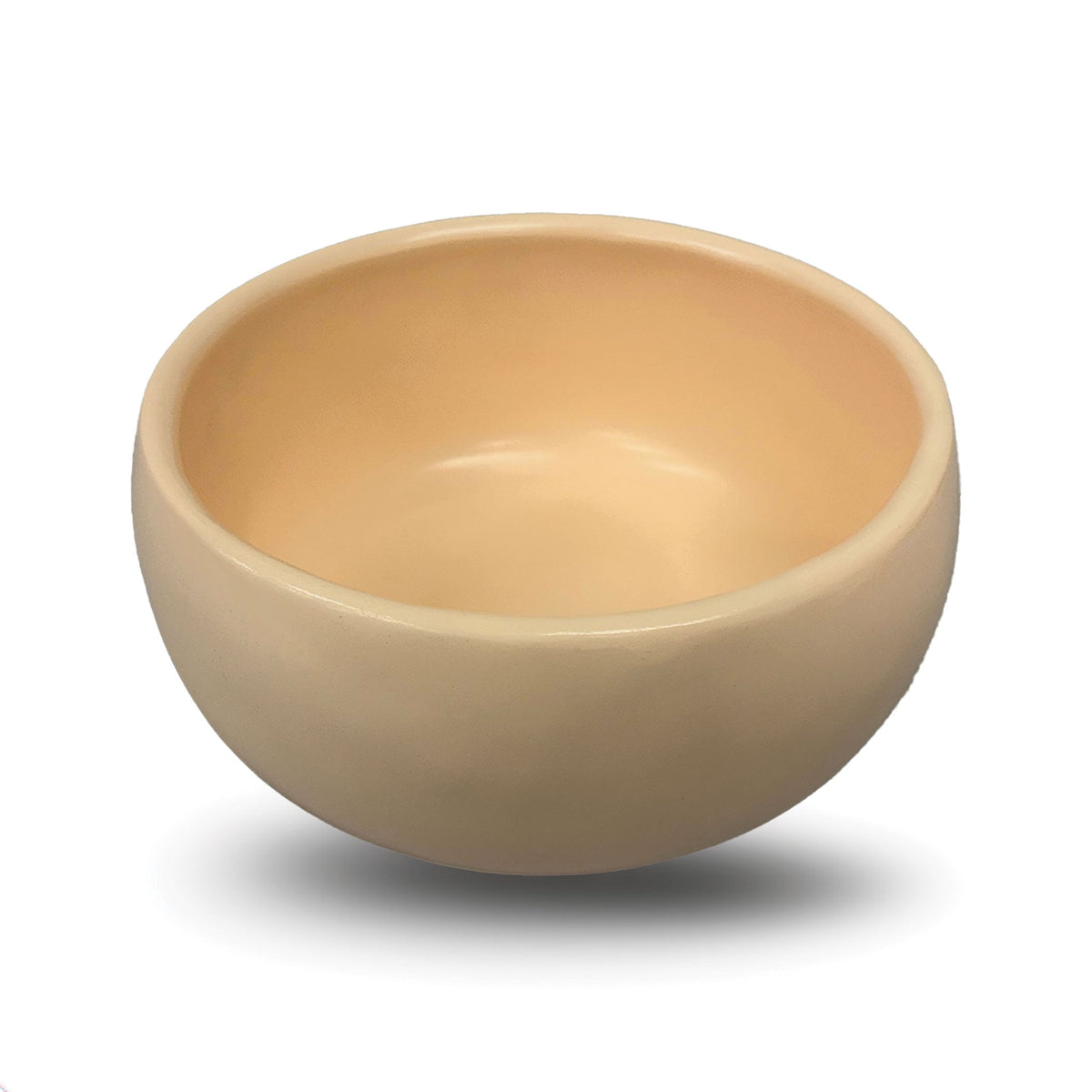 Urban Attitude INDI Medium Decorative Resin Bowl - Stone Ivory (26cm W x 12cm H)
