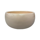 Urban Attitude INDI Medium Decorative Resin Bowl - Stone Ivory (26cm W x 12cm H)