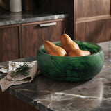 Urban Attitude INDI Medium Decorative Resin Bowl - Sage Mist (26cm W x 12cm H)