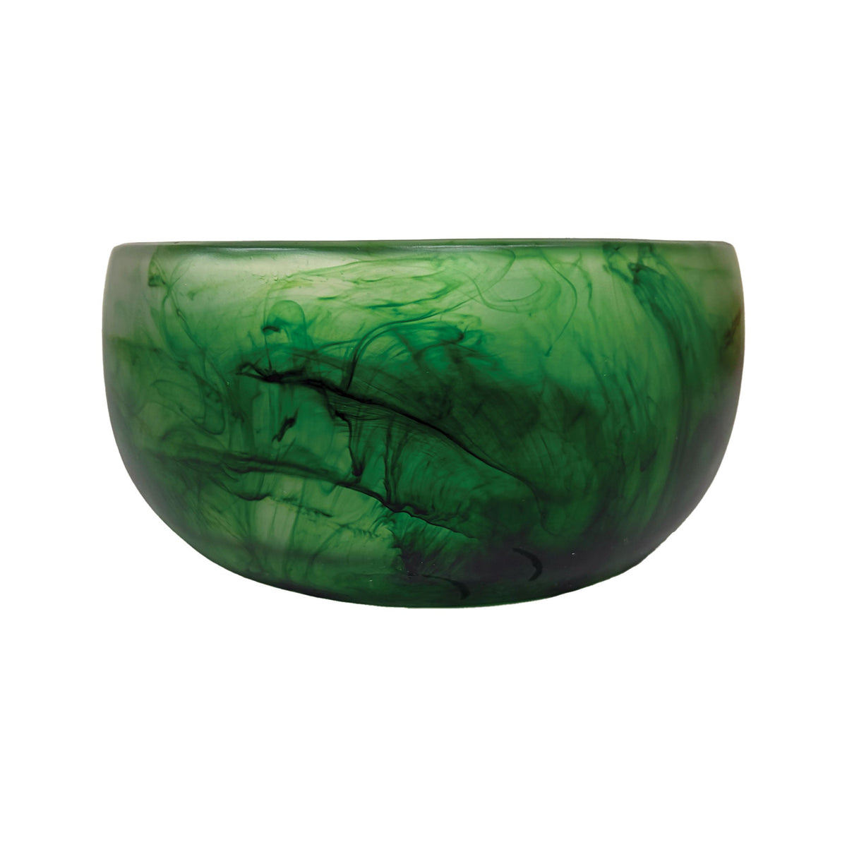 Urban Attitude INDI Medium Decorative Resin Bowl - Sage Mist (26cm W x 12cm H)