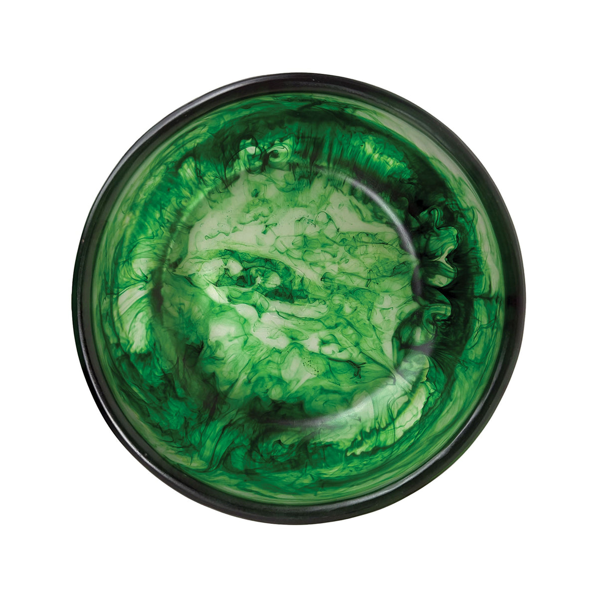 Urban Attitude INDI Medium Decorative Resin Bowl - Sage Mist (26cm W x 12cm H)