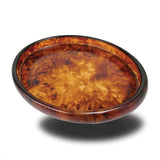 Urban Attitude MIA Extra Large Decorative Resin Bowl - Dark Cocoa (49cm L x 37cm W)
