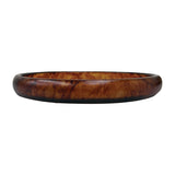Urban Attitude MIA Extra Large Decorative Resin Bowl - Dark Cocoa (49cm L x 37cm W)