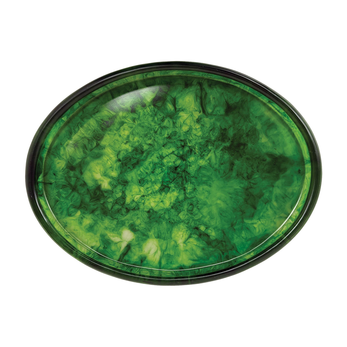 Urban Attitude MIA Extra Large Decorative Resin Bowl - Sage Mist (49cm L x 37cm W)