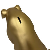 Urban Attitude Pig Resin Money Box - Matte Gold (Piggy Bank)