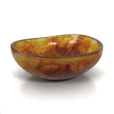 Urban Attitude RAQS Resin Salad Bowl - Burnt Amber (31cm L x 29.5cm W)