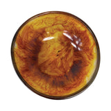 Urban Attitude RAQS Resin Salad Bowl - Burnt Amber (31cm L x 29.5cm W)