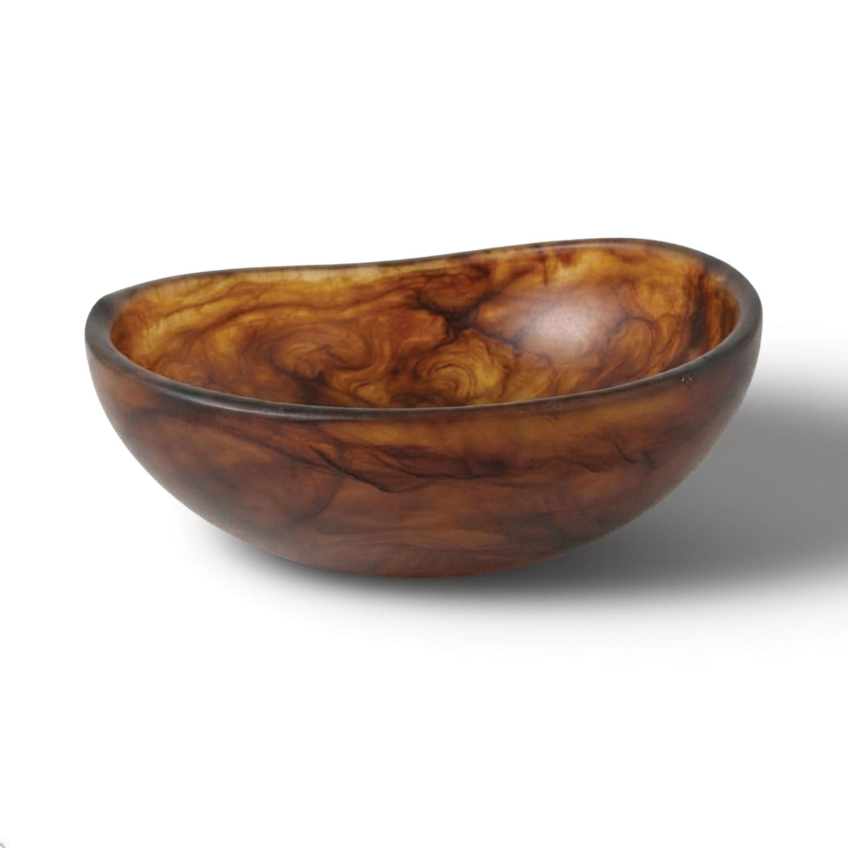 Urban Attitude RAQS Resin Salad Bowl - Dark Cocoa (31cm L x 29.5cm W)