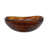 Urban Attitude RAQS Resin Salad Bowl - Dark Cocoa (31cm L x 29.5cm W)