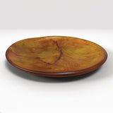 Urban Attitude SHAY Extra Large Decorative Resin Bowl - Burnt Amber (60cm L x 52.5cm W)