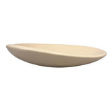Urban Attitude SHAY Extra Large Decorative Resin Bowl - Stone Ivory (60cm L x 52.5cm W)