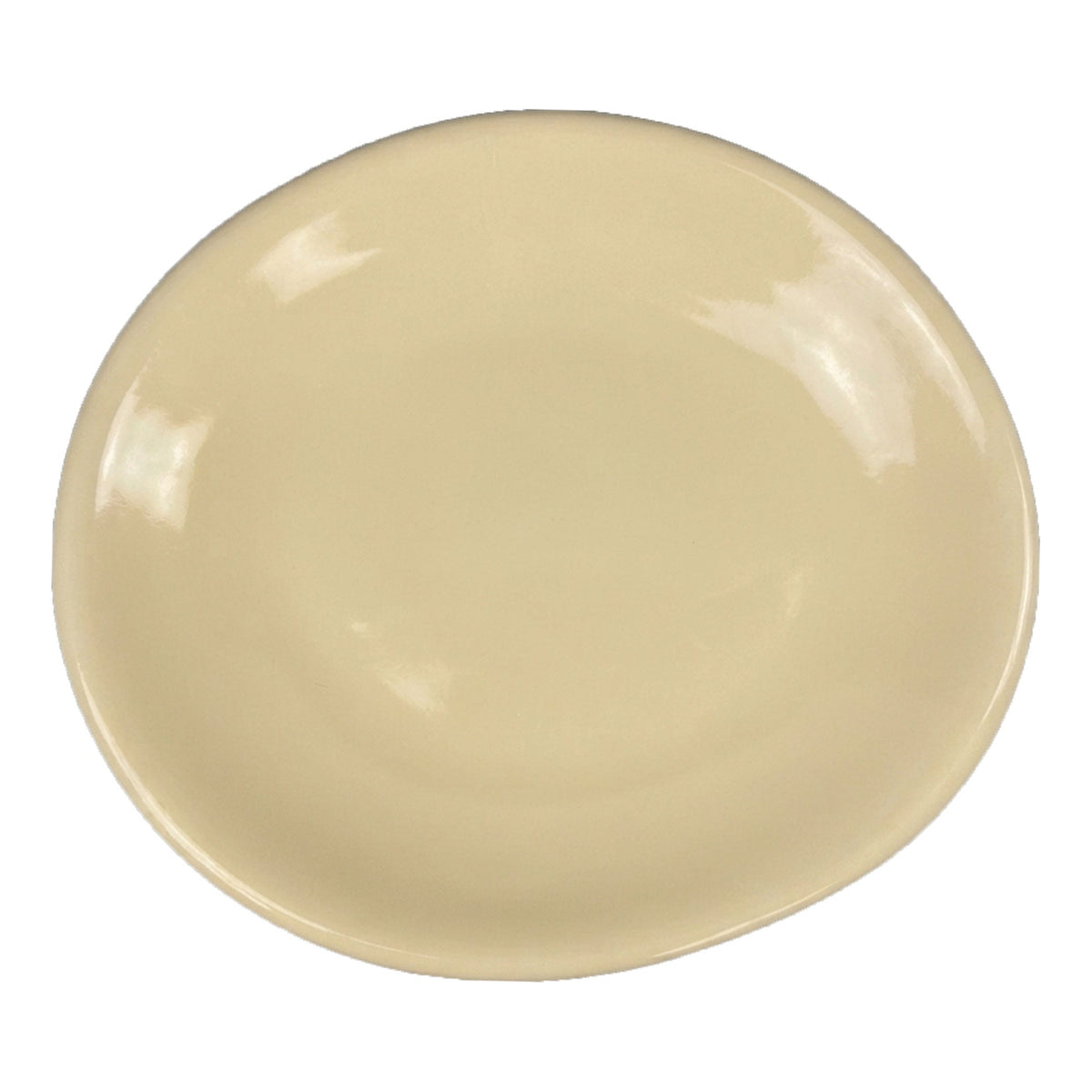 Urban Attitude SHAY Extra Large Decorative Resin Bowl - Stone Ivory (60cm L x 52.5cm W)