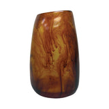 Urban Attitude RACH Large Resin Vase - Burnt Amber (25.5cm H x 17cm W)