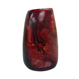 Urban Attitude RACH Large Resin Vase - Berry Red (25.5cm H x 17cm W)