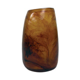 Urban Attitude RACH Large Resin Vase - Dark Cocoa (25.5cm H x 17cm W)