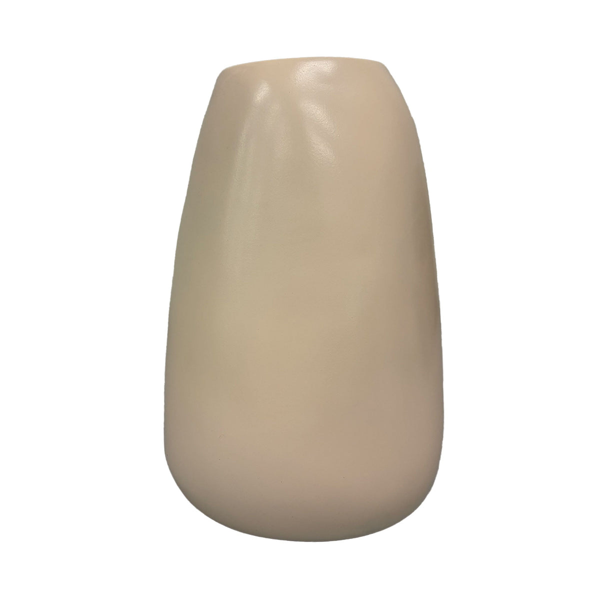 Urban Attitude RACH Large Resin Vase - Stone Ivory (25.5cm H x 17cm W)