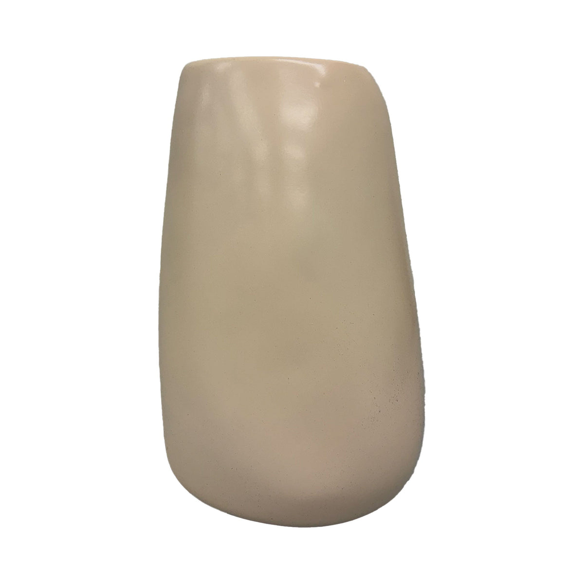 Urban Attitude RACH Large Resin Vase - Stone Ivory (25.5cm H x 17cm W)